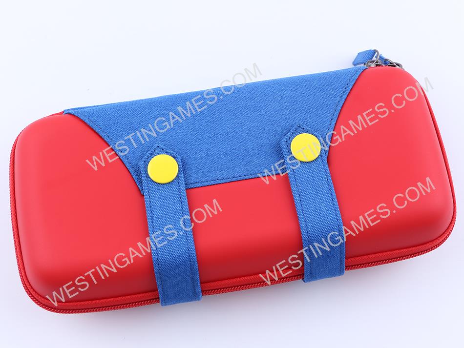 Mario Style Protective Hard Shell Portable Travel Carry Case Bag for NS Switch