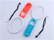 Tennis Racket Packeg Twin Pack for Switch Joycon Controller - Red/Blue 02