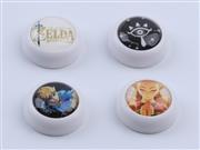 4x Zelda Thumb Grips PVC 3D Analog Caps Set For NS Switch Joycon Controller 02