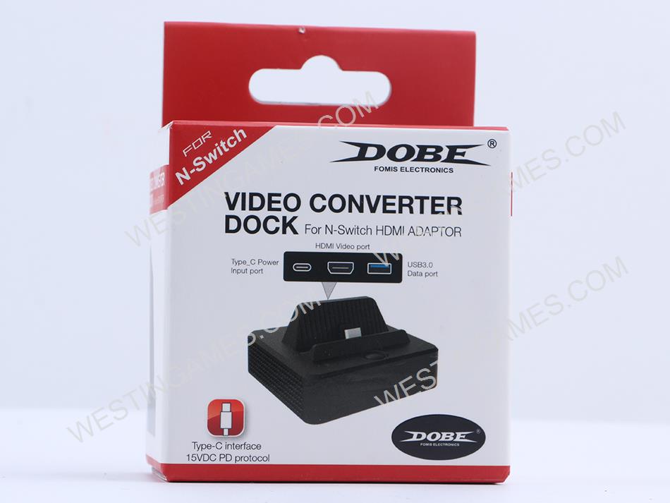 Mini HDMI Adapter Video Converter Dock for NS Switch Console