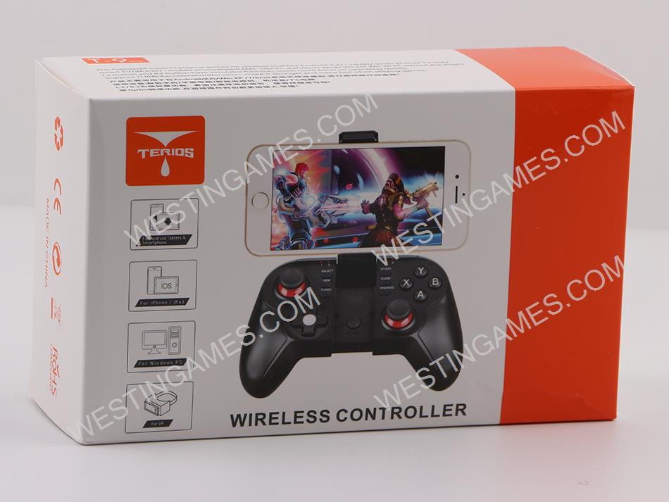 Terios T9 Bluetooth Wireless Controller with Bracket for Smartphone Android PC