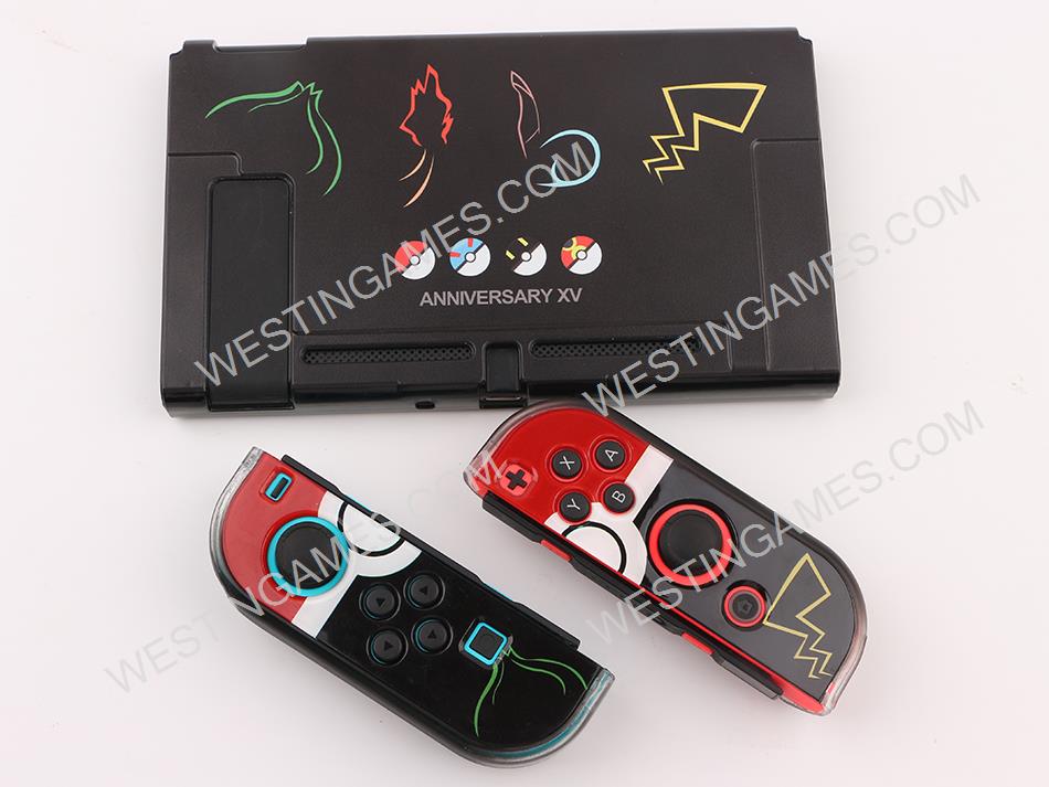 Upgrade Complete Fashion Protective Housing Shell Case Anti-Scratch for NS switch - Pokemon