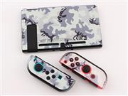 Upgrade Complete Fashion Protective Cover Case Water-Drop for NS Switch - Camouflage Grey