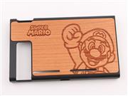 Eviva Real Wood 3in1 Protecting Cover Case for NS Switch - Super Mario B 02