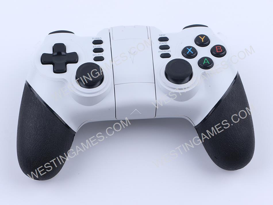 ZM-X6 Wireless Bluetooth Controller with Turbo for Smart phone Android IOS Windows - White