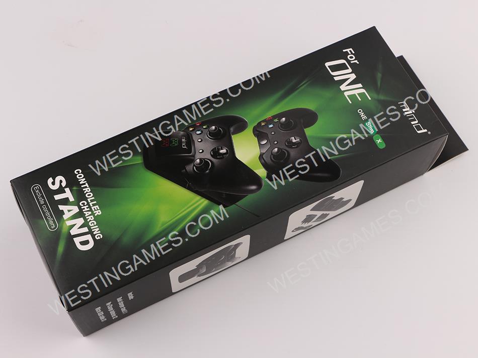 Unique Design Dual Fast Charging Dock Stand with LED Indicator for XBOX ONE and Slim Controller
