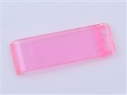 Replacement Housing Shell Case Top+Bottom with Stand for Nintendo switch Console - Clear Red 05