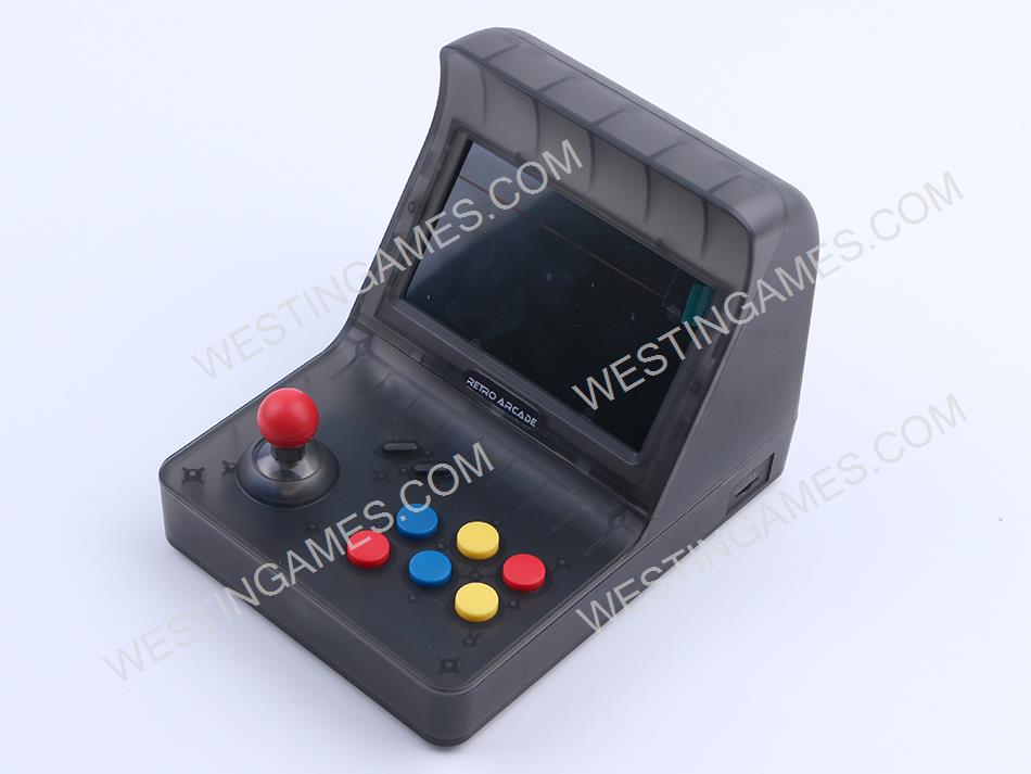 2018 Newest Game Console mini Retro Arcade with 10 Emulator Game Machine 3000 Games - Black