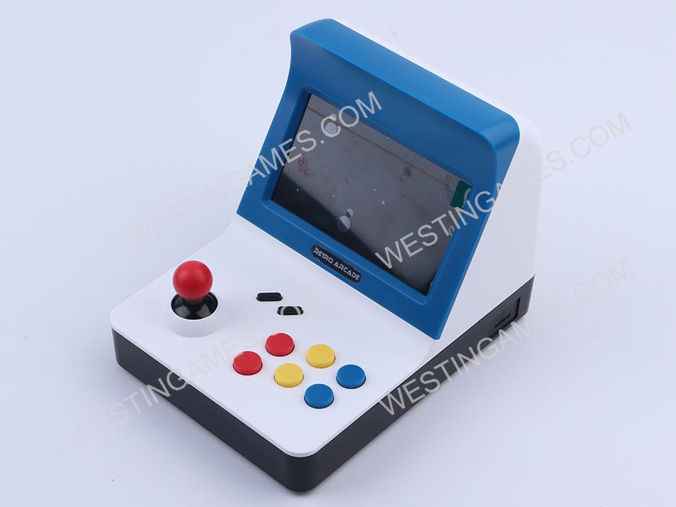 2018 Newest Game Console mini Retro Arcade with 10 Emulator Game Machine 3000 Games - Blue