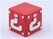 Mario Question Block Game Cartridge and Micro SD Card Case Holder for NS Switch - Red 02