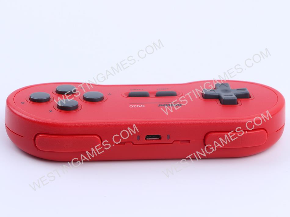 8bitdo SN30 Bluetooth Wireless Game Controller for NS Switch Android IOS MacOS and Windows - Red 04