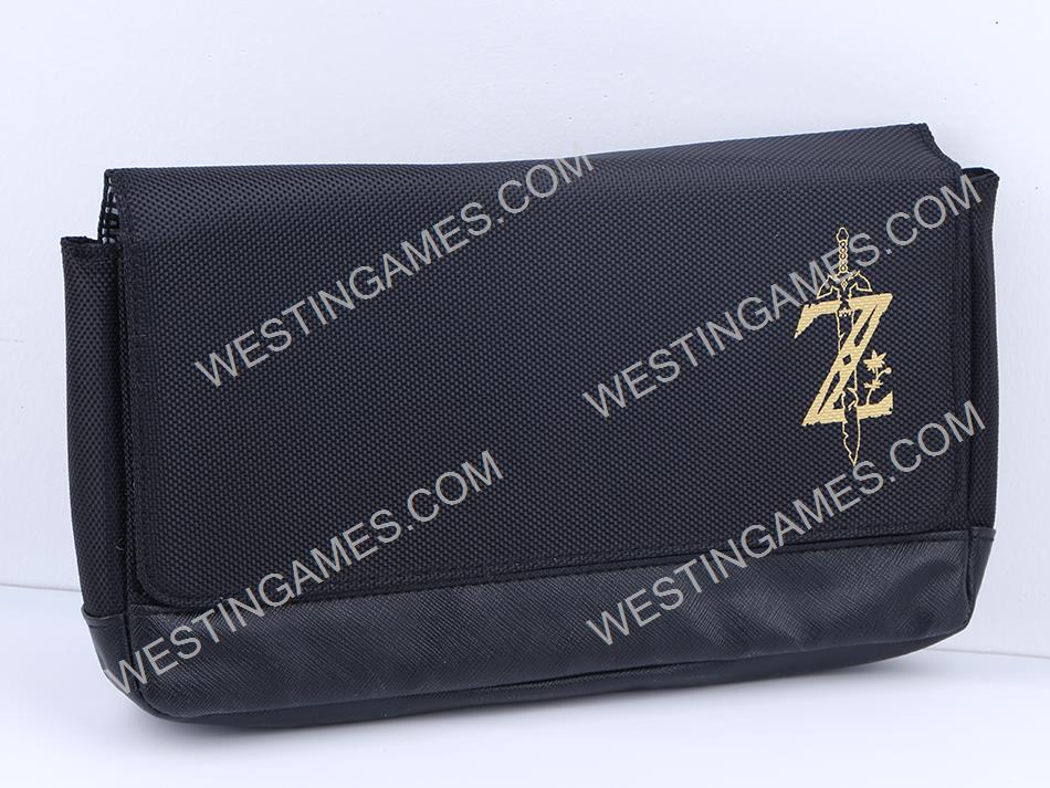 Stylish Travel Case Pouch Zelda Edition with clip-on strap for Nintendo Switch