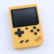 Retro FC 8Bit Handheld Video Game 3inch Screen 168 Games Support TV AV Out - Yellow 02