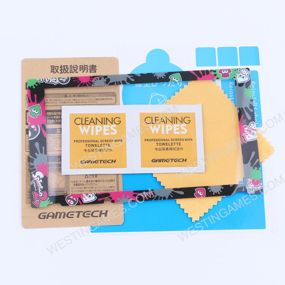 9H Tempered Glass Film 0.23mm Screen Protector Guard Limited for NS Switch - Splatoon