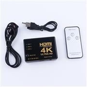HDMI 4K Switch 3 in 1 out Port Switcher Selector Splitter Hub Infrared remote control for 1080p HDTV 02