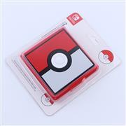 12 Slots Pokemon Ball Game Card Cartridge Storage Case Box for NS Switch - Red and Whtie