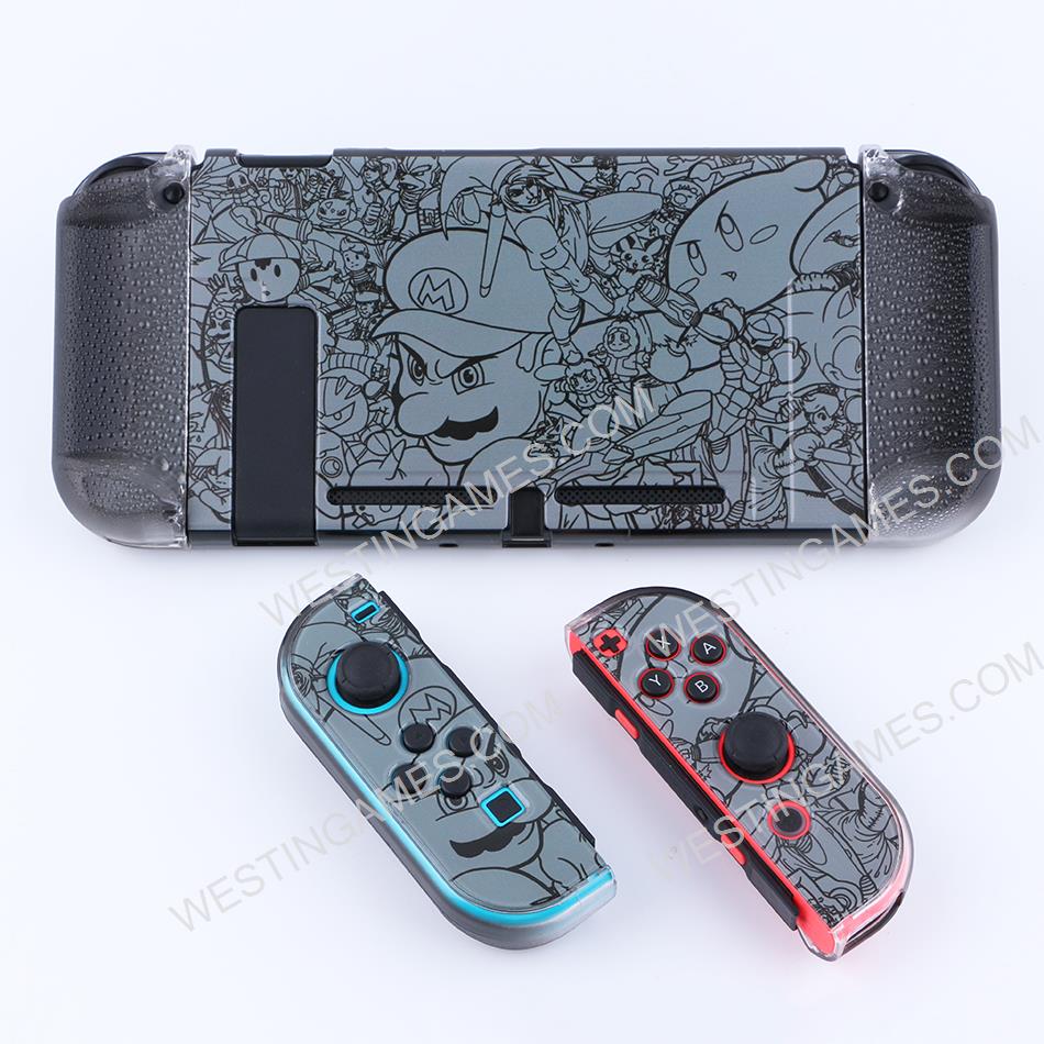 Upgrade Complete Fashion Protective Cover Case Water-Drop for NS Switch - Super Smash Bros