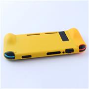 Comfortable Soft tpu Grip Case and Ergonomic Shock-Absorption Cover for NS Switch - Yellow 06