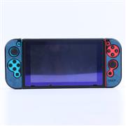 Minithink Anti Sweat Cloth Elk Art Protecting Waterproof Cover Shockproof Case for NS Switch - Blue 02