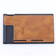 Minithink Anti Sweat Cloth Elk Art Protecting Waterproof Cover Shockproof Case for NS Switch - Brown 03