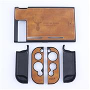 Minithink Anti Sweat Cloth Elk Art Protecting Waterproof Cover Shockproof Case for NS Switch - Brown 05