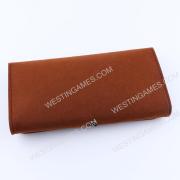 Slim Travel Carry Bag Protector Pouch with 5 Games Memory Card Holders for Nintendo Switch - Brown 02