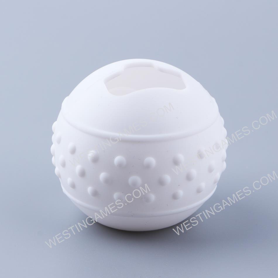 Protective Anti-Slip Soft Silicone Skin Case for Switch Pokemon Ball Plus - White