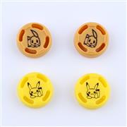 4in1 Pokemon Thumb Grips Analog Caps Silicone Rubber Kit For NS Switch Joy-con 02