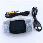 3 inch TFT LCD Retro Handle Game Gameboys Console 400 Classic Game AV TV Out - Transparent Clear 02