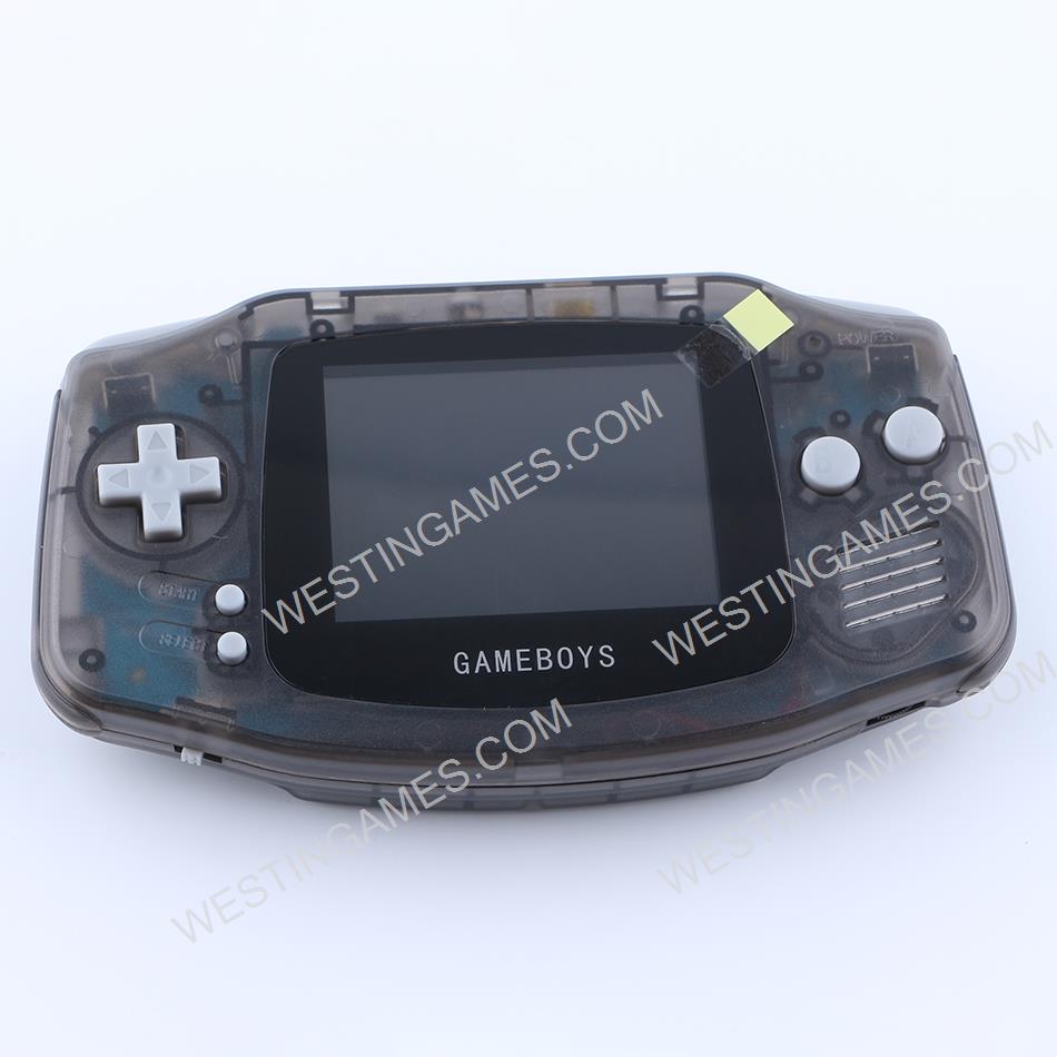 3 inch TFT LCD Retro Handle Game Gameboys Console 400 Classic Game AV TV Out - Clear Black