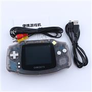 3 inch TFT LCD Retro Handle Game Gameboys Console 400 Classic Game AV TV Out - Clear Black 02