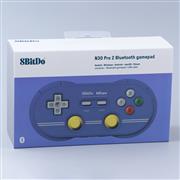 8Bitdo N30 Pro 2 Contrôleur Bluetooth sans fil 6 Edition 2018 pour Switch Steam MacOS Andriod - Bleu