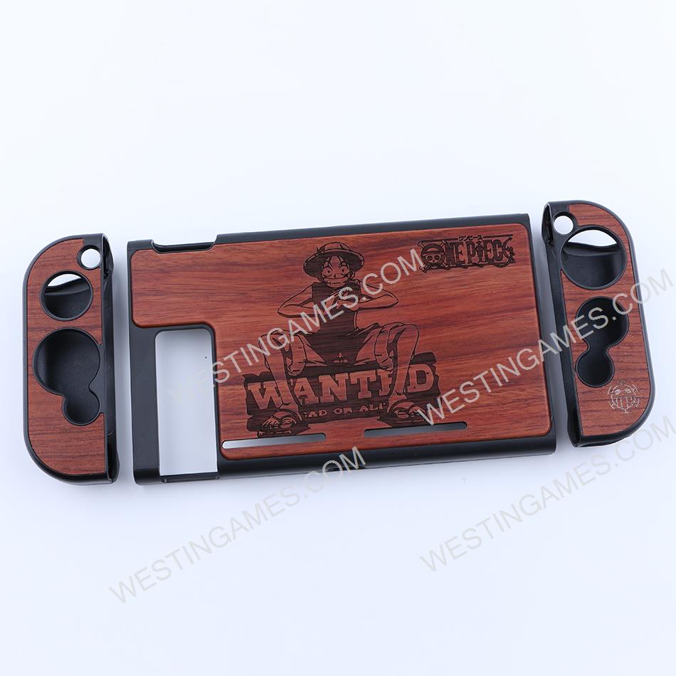 Eviva Real Wood 3in1 Protecting Cover Case for NS Switch - One Piece