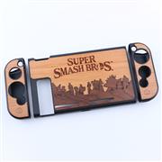 Eviva Real Wood 3in1 Protecting Cover Case for NS Switch - Super Smash Bros