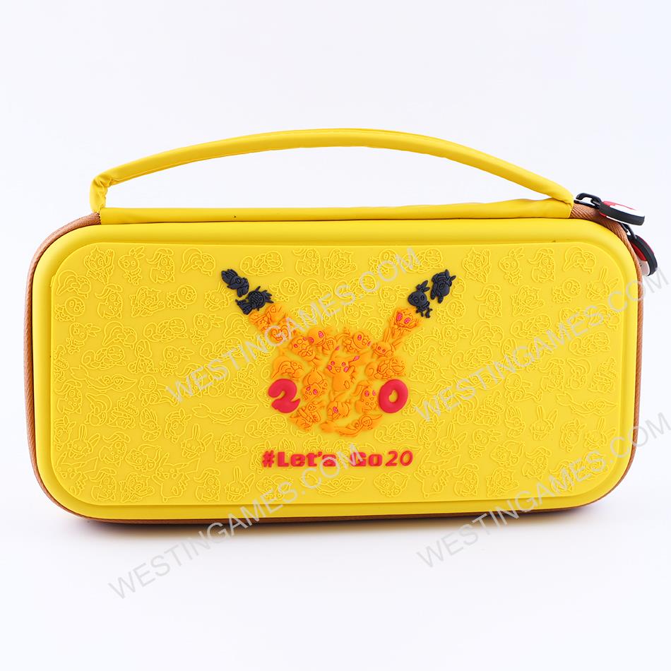 Deluxe Travel Carrying Case with Folding Stand for Nintendo Switch - Pokemon Let go 20