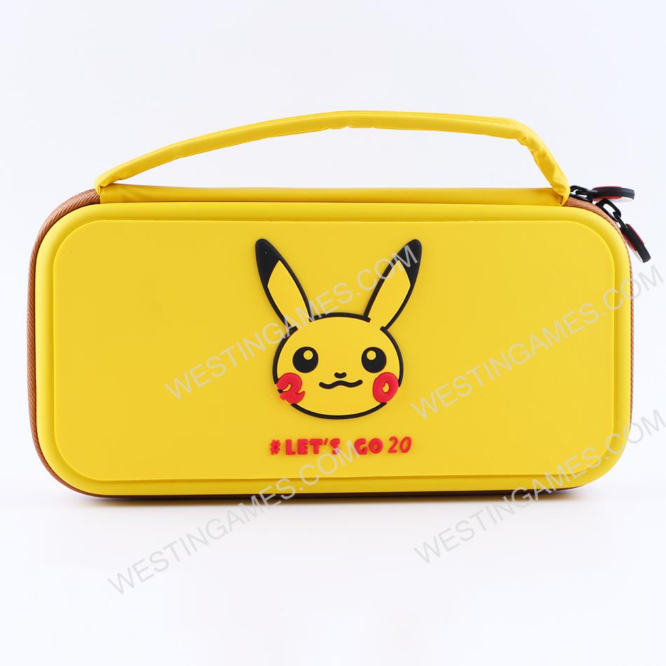 Deluxe Travel Carrying Case with Folding Stand for Nintendo Switch - Pikachu