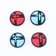 4in1 Super Smash Bros Thumb Grips Analog Caps Silicone Rubber For Switch joycon 02