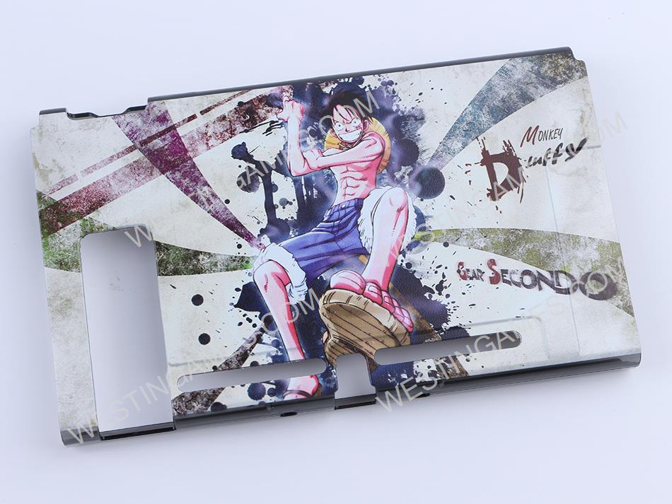 Upgraded Protective Rear Back Cover Case Docking Fashion Design for ns switch - One Piece