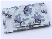 Upgraded Protective Rear Back Cover Case Docking Fashion Design for ns switch - Camouflage Grey