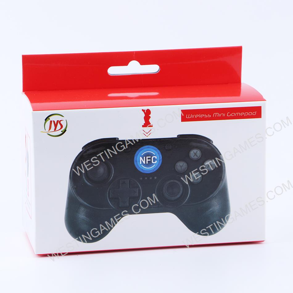 Mini Bluetooth Wireless Handheld Controller Support NFC for NS Switch Console - Black