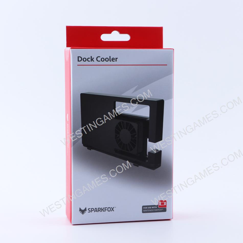 Sparkfox Dock Cooler Cooling Fan with USB Ports for NS Switch