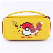Deluxe Travel Carrying Case with Folding Stand for Nintendo Switch - Pokemon Pikachu and Eevee