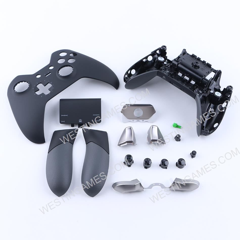 Complete Housing Shell Caes for XBOX ONE Elite Controller - Black