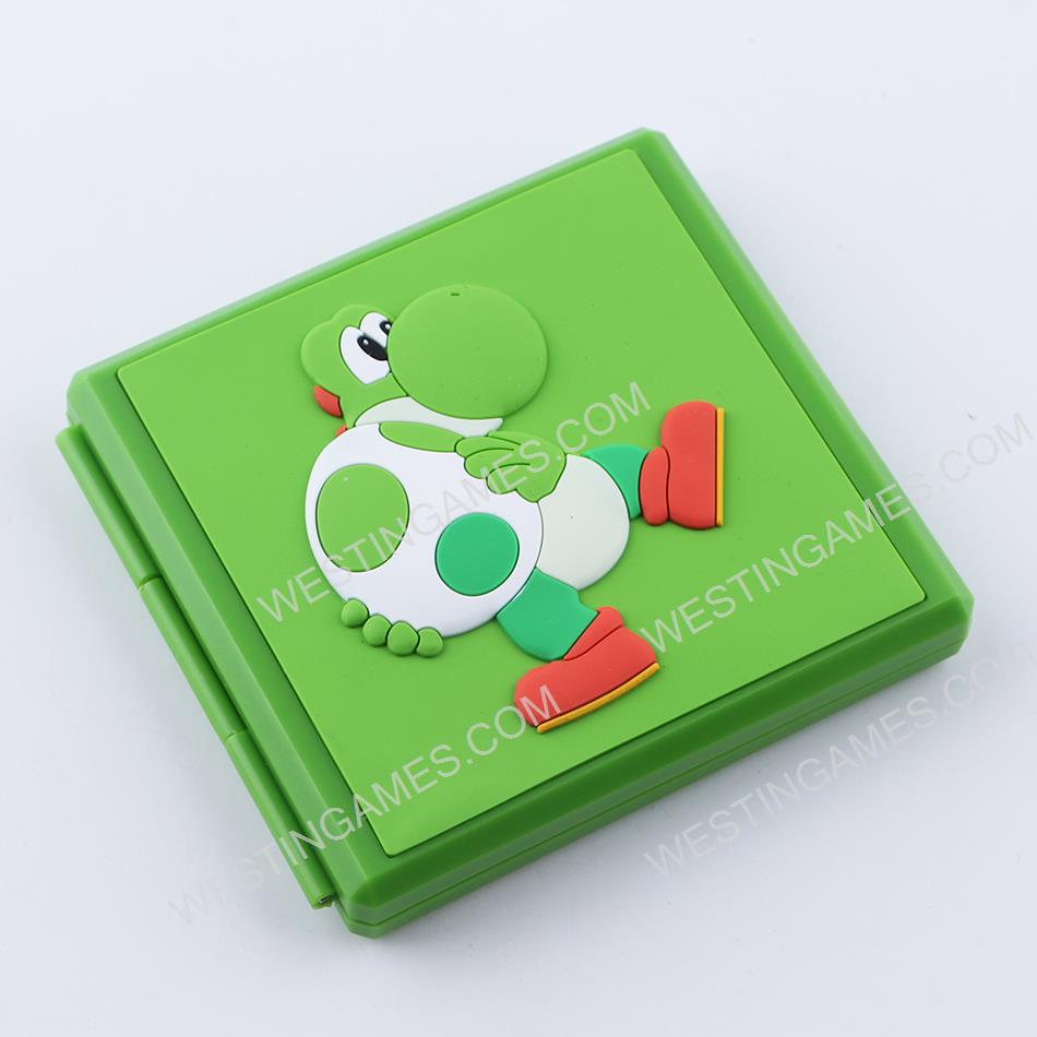 12 Slots Game Card Cartridge Storage Case Box for NS Switch - Yoshi