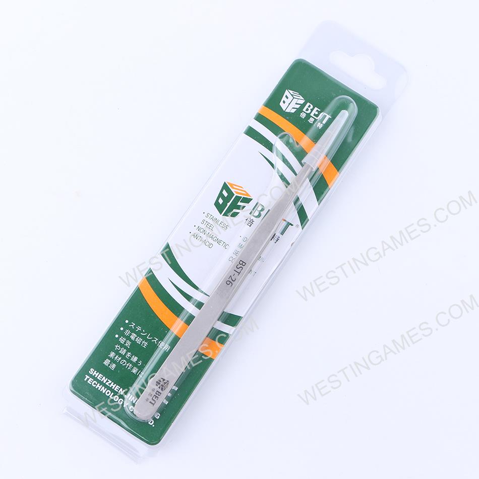 Non-Magnetic Extermely Fine and Sharp Tip Tweezer BST-26 (140mm)