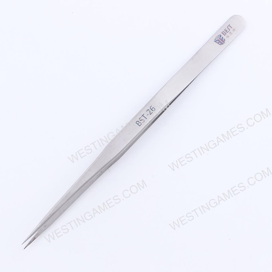 Non-Magnetic Extermely Fine and Sharp Tip Tweezer BST-26 (140mm) 03