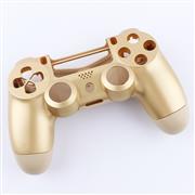 Replacement Top and Bottom Housing Shell Case for PS4 Controller JDM-040/050 - Gold