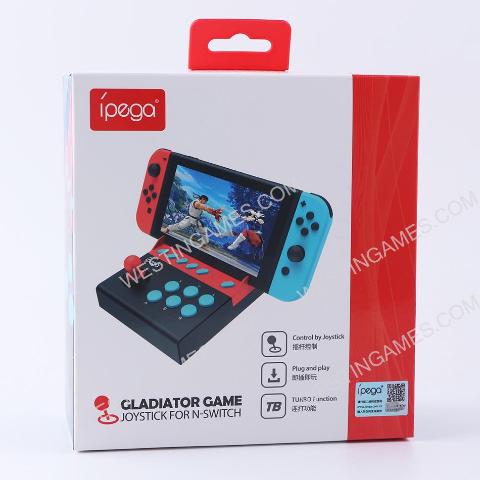 Ipega Gladiator Game Joystick Arcade Plug and Play with Turbo for Nintendo Switch