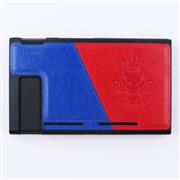 Minithink PU Leather Protecting Waterproof Cover Shockproof Case Contrast Cofor for Switch - Mario 03