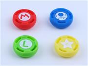 Mario Thumb Grips Analog Caps Silicone Rubber Set For NS switch pro Gamepad